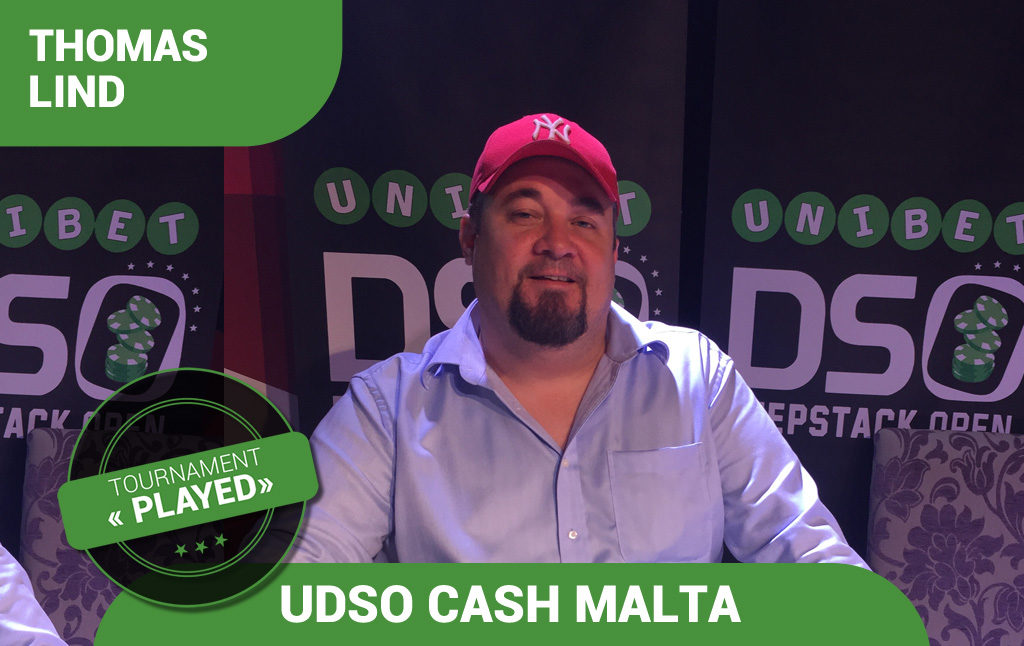 Thomas Lind wins the UDSO Cash Malta