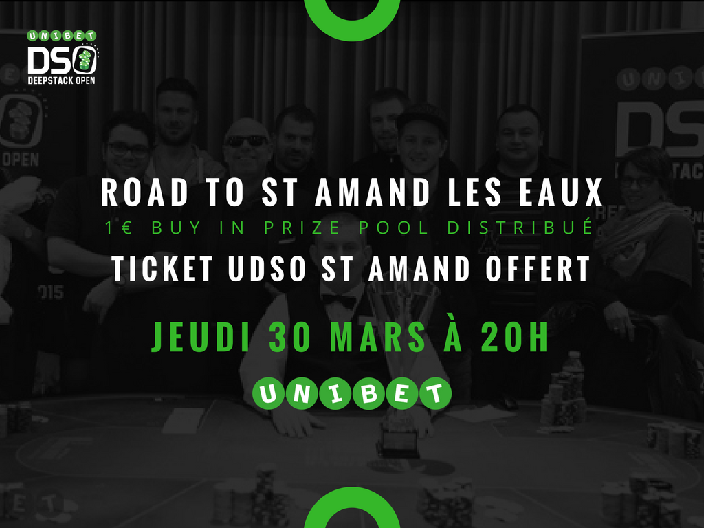 UDSO St Amand – Ticket offert sur Unibet.fr
