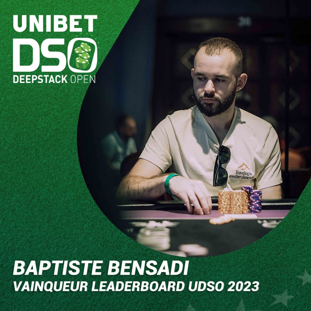 Baptiste Bensadi : Vainqueur du Leaderboard UDSO Saison XIV