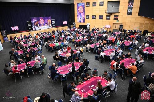 salle tournoi day 2 portomaso poker UDSO holdem tournament