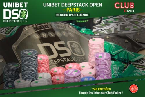 Tournoi poker UDSO Paris 2019 record entrées