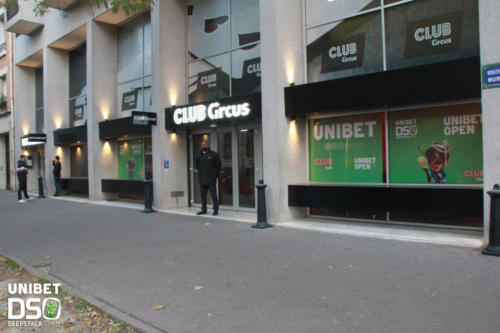 Club Circus entrée Tournoi poker UDSO Paris 2019