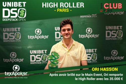 Ori Hasson high roller winner